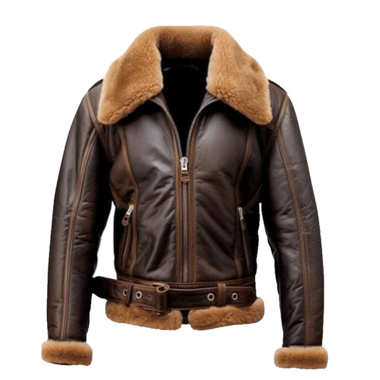 Brown B3 Bomber RAF Aviator Jacket