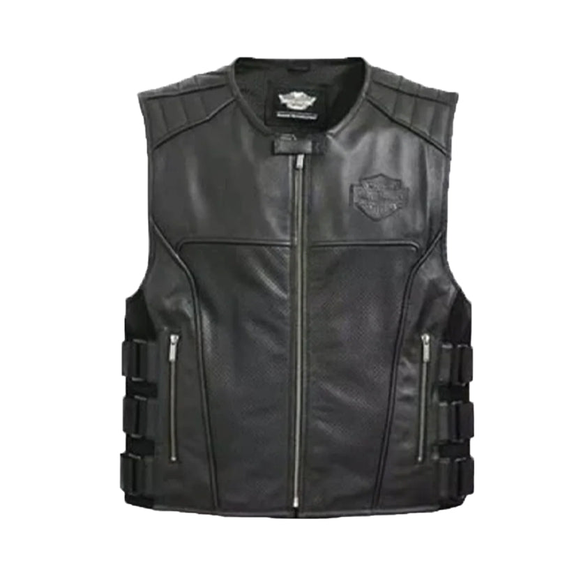 Harley Davidson Leather Vest for Men