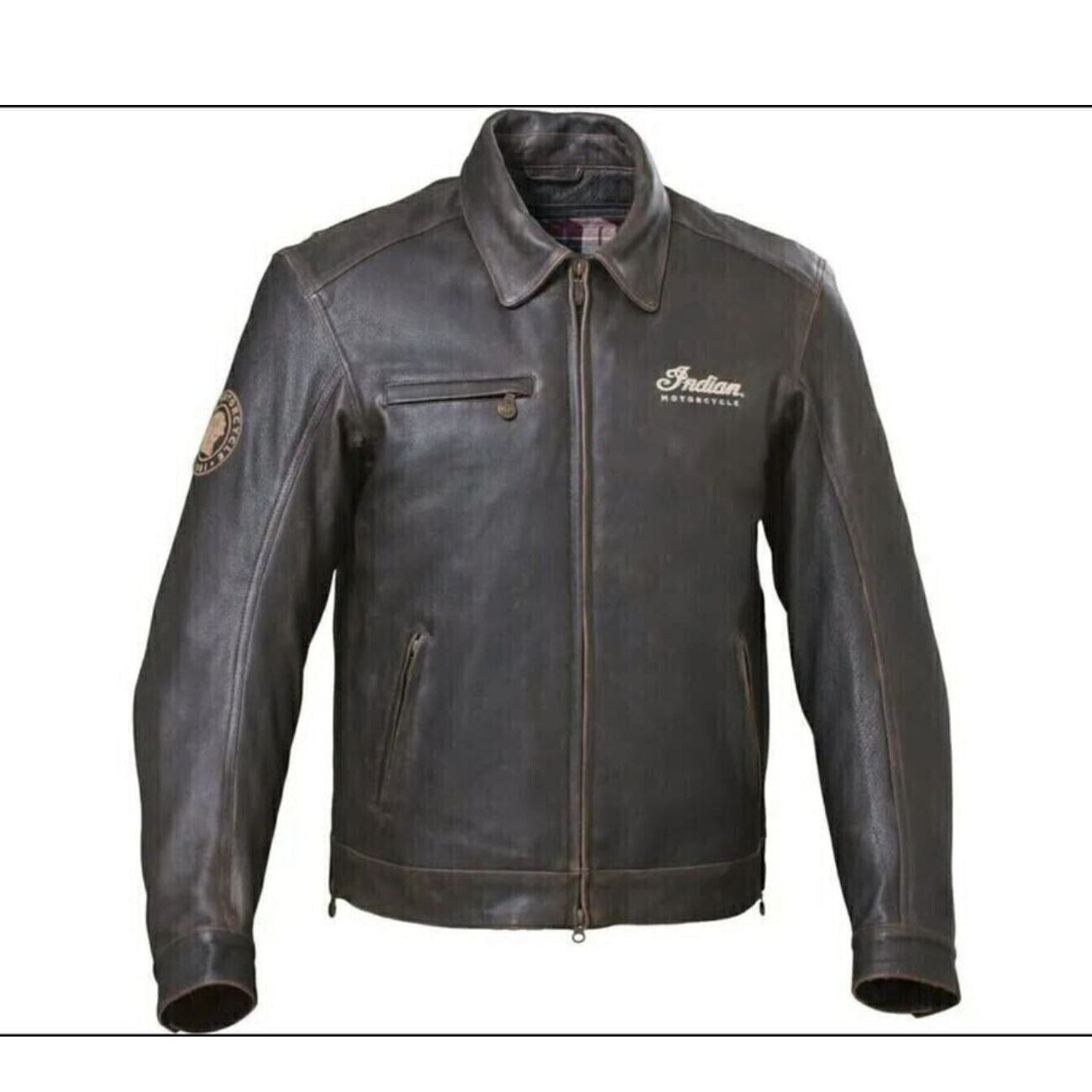 Indian Motorcycle Men's Western Leather Biker jacket