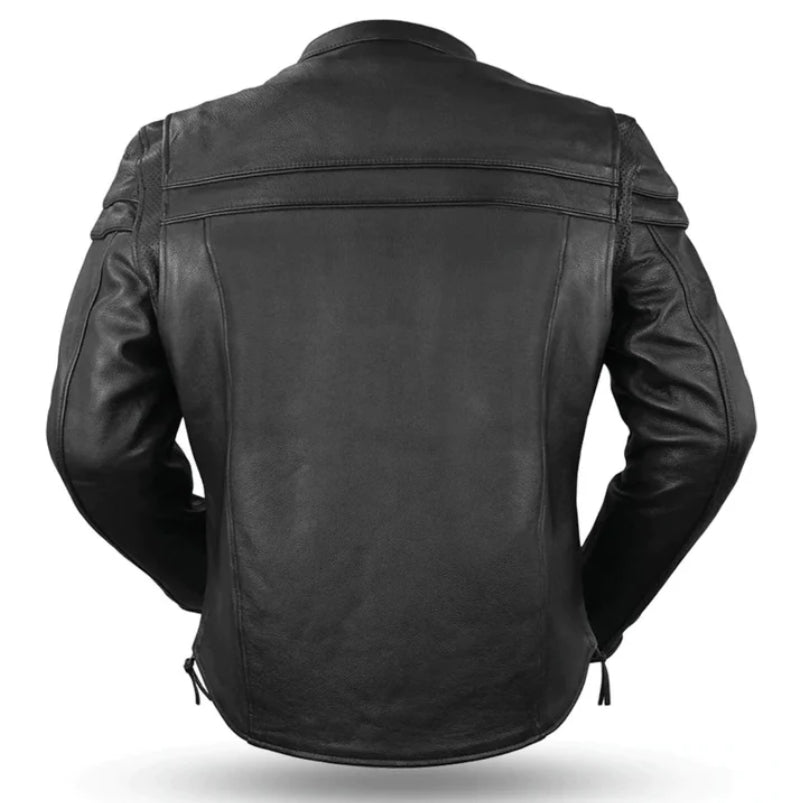Leather Black Motorcycle Jacket