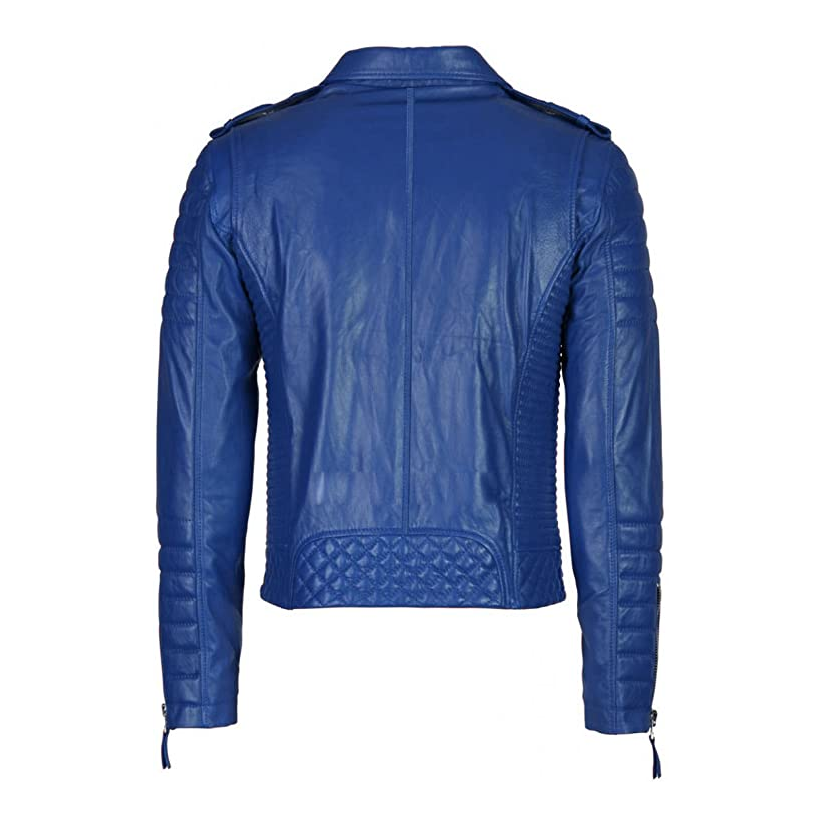 Leathers Men's Genuine Lambskin Leather Jacket