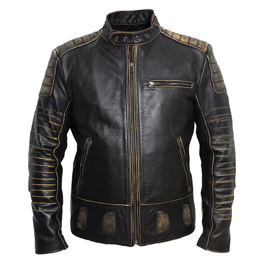 Men’s American Leather Motorcycle Jacket