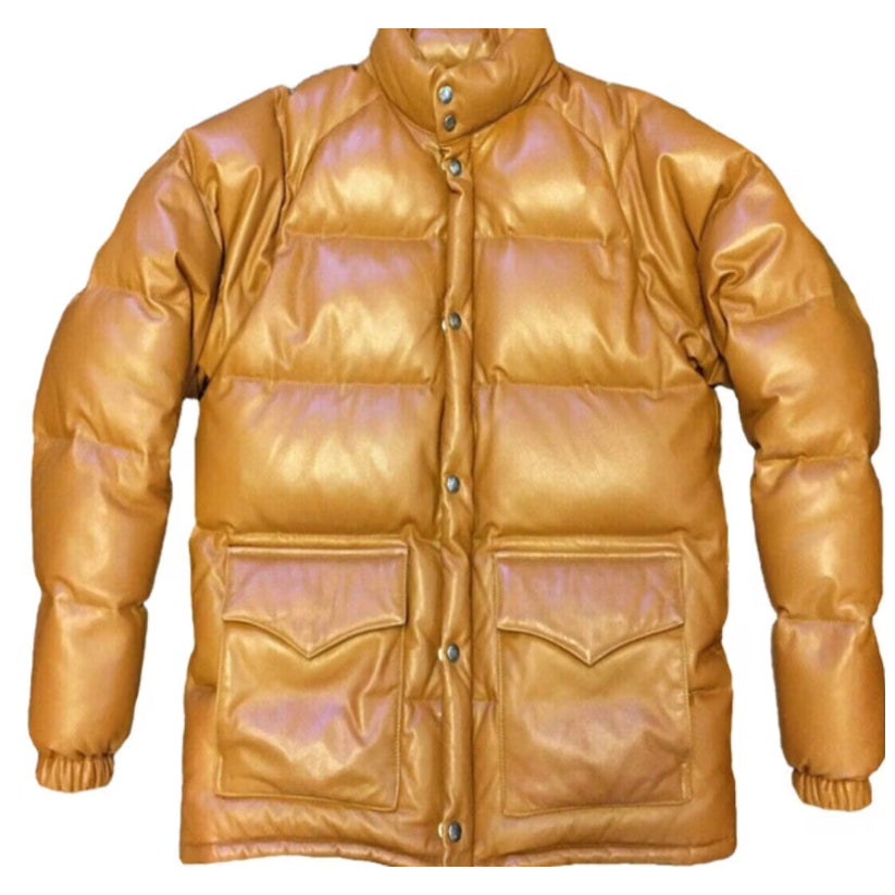 Men's Puffer Jacket Ideal for Cold Weather
