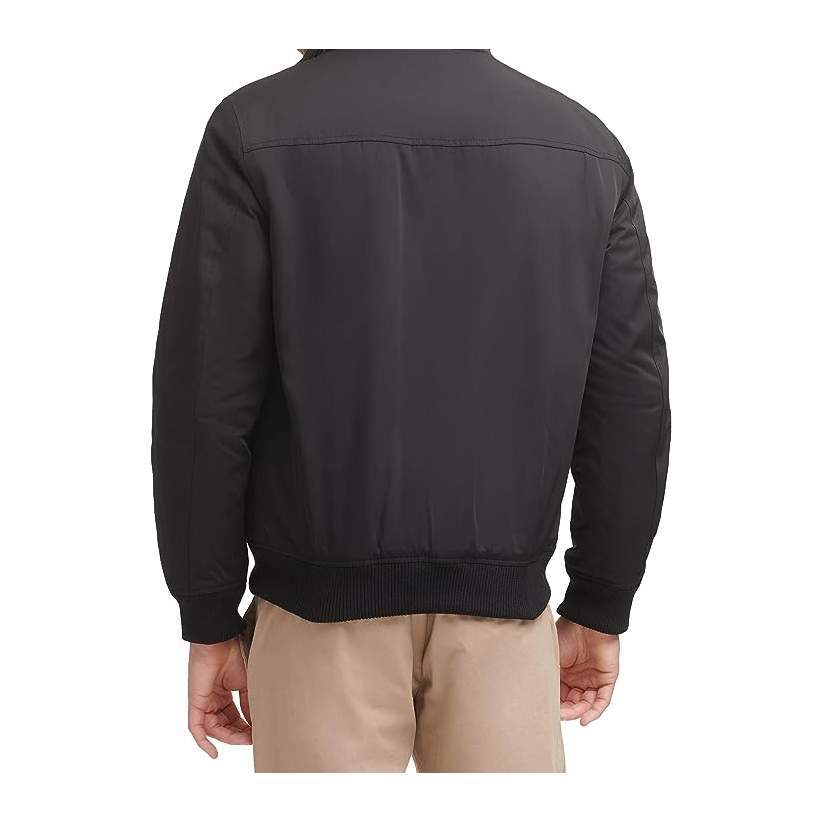 Men's Quilted Lined Flight Bomber Jacket