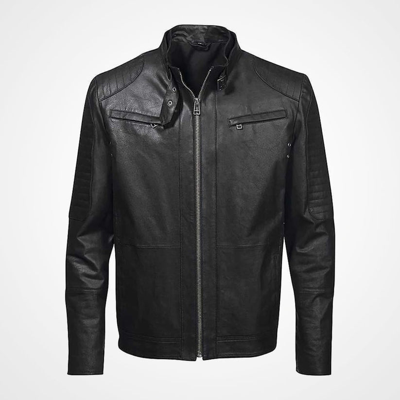 Men’s Timeless Black Leather Jacket