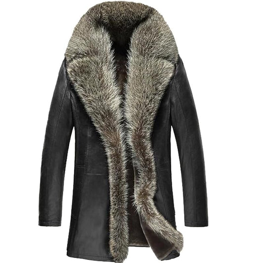 Mens Shearling Coat