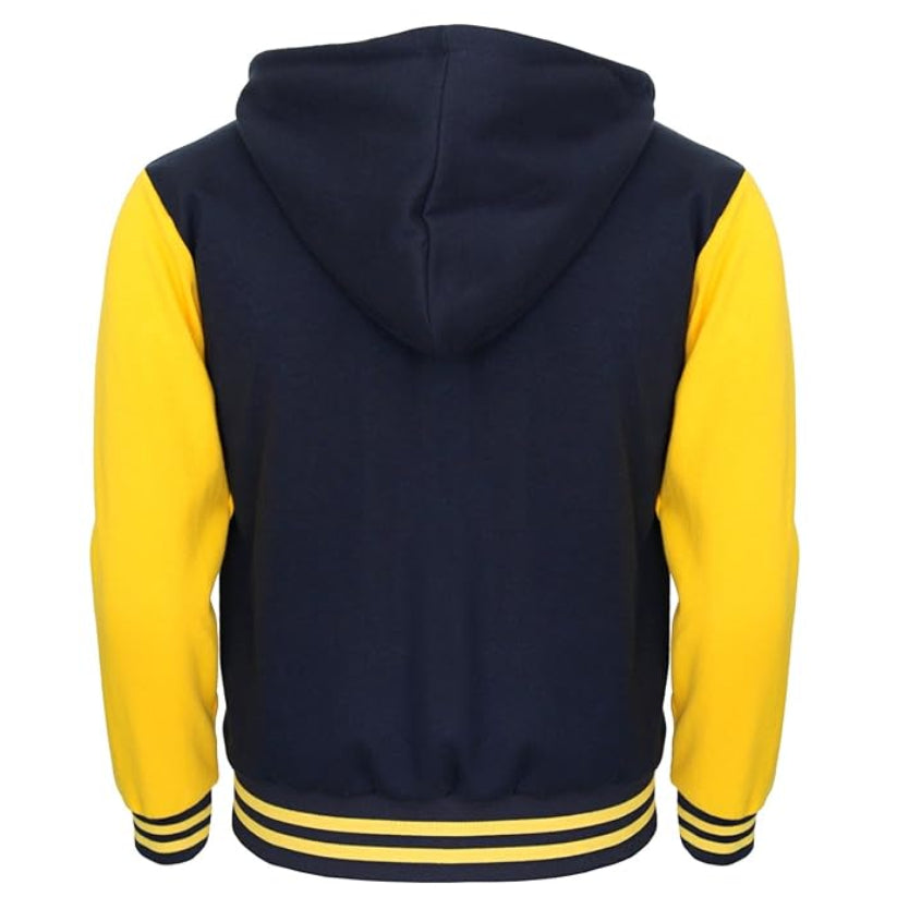 New Hoodie Varsity Jacket Cotton Letterman