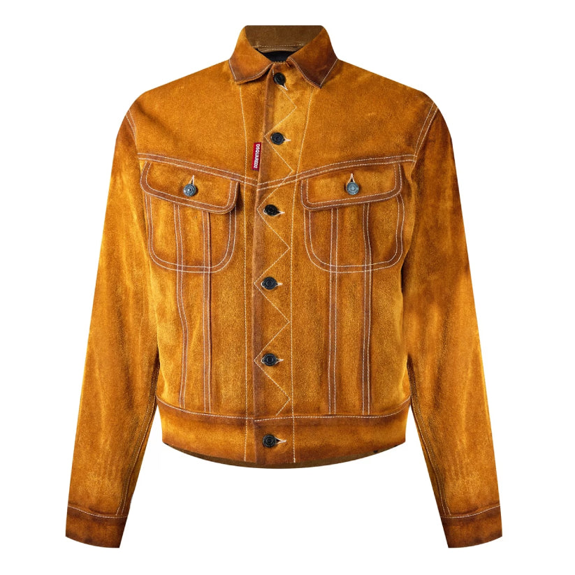 New Suede Style Leather Jacket
