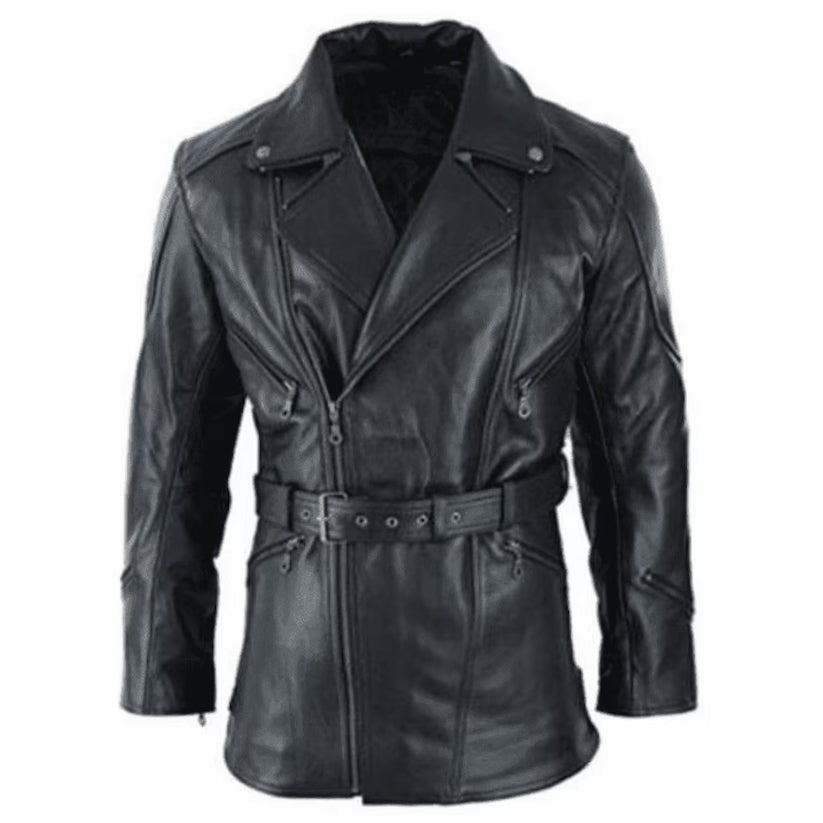 New Style Men Black Trench Coat