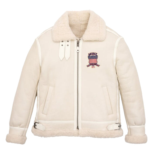 Shearling Snow White jacket B3 Icon jacket