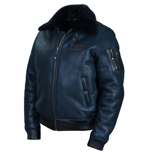 Sheepskin Flight Leather Jacket