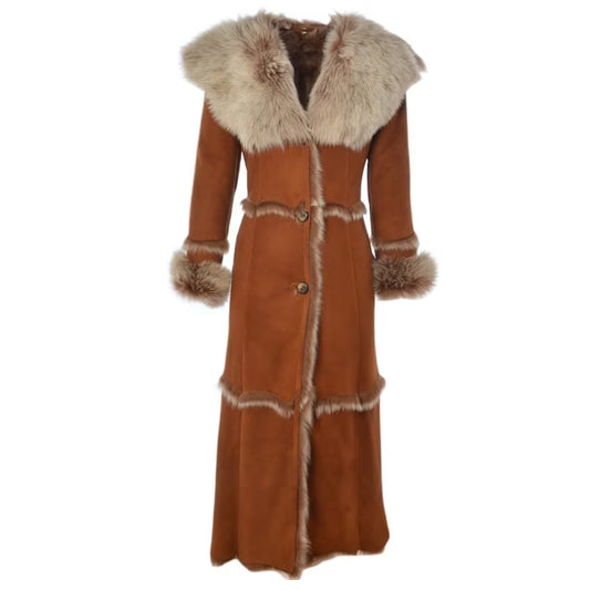 Women's Longhaired Shearling coat