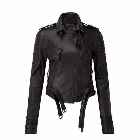 Women’s Motorcycle Leather Jacket
