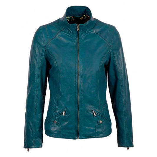 Womens Fashion Style Celebrity Leather Jacket