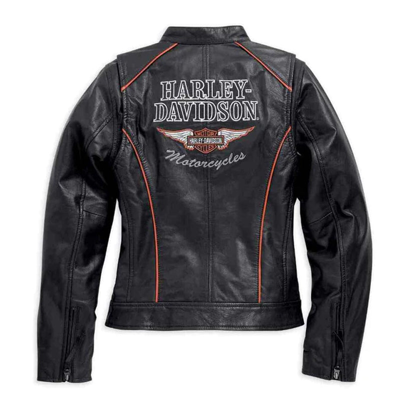 Womens HD Epoch Leather Jacket