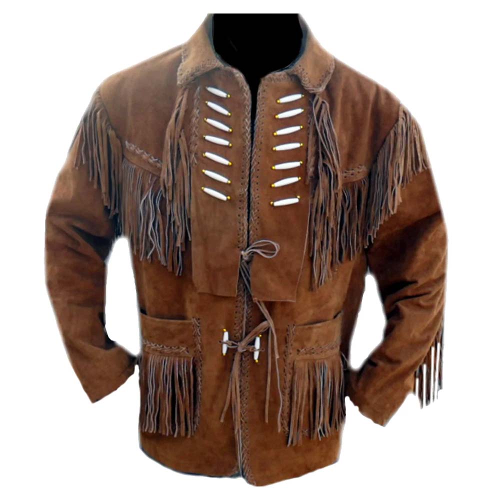 Premium Quality Brown Western Leather Jackets for Men